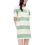 Футболка короткого рукава TOKYO STUDIO женская серо-зеленая FILA FUSION, серо-зеленый камень - фото 8