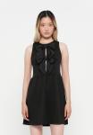 Платье ONLY ONLVANEA BOW DRESS, Black /Black - фото