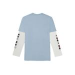 Футболка с длинным рукавом унисекс Vans, синий - фото 3