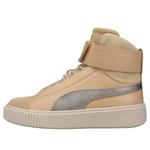 Кроссовки basket platform mid premium 'tan' Puma, бежевый - фото