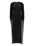 Платье макси с накидкой DI.LA3 PARI', черный - фото
