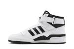 Кроссовки мужские Adidas Forum Mid высокие, белый/черный - фото 3