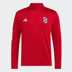Пуловер Adidas St. John's Half-Zip Golf Pullover, цвет Team Power Red/White - фото