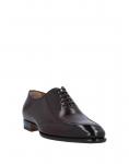 Туфли на шнуровке Santoni, темно-коричневый - фото 2