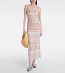 Балетки с люрексом Zig Zag Missoni, синий - фото 3