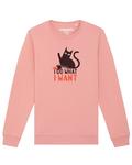 Свитер Watapparel Sweatshirt Cat, розовый - фото