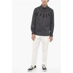 Серая хлопковая рубашка Neil Barrett, Gray - фото 4