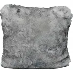 Подушка из мягкого материала Phoenix Star Home Textil, Silbergrau + Felloptik - фото