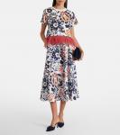 Печатная сатиновая миди-юбка La DoubleJ, Selva - фото 2