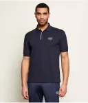 Полюс regular fit Ea7, темно-синий - фото