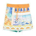 Шорты Casablanca Drawstring Shorts, Multicolor - фото