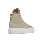 Кроссовки Adidas Y-3 Nizza High Off White Dust Sand, хаки - фото 4