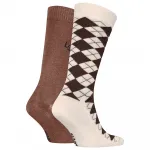 Носки 2 шт Levi's 701235797, коричневый - фото 2