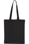 Большая холщовая сумка OAD, черный - фото 2