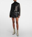 Мини-юбка Le High 'n' Tight Frame, Noir - фото 2