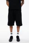 Футболка PULL&BEAR SET BERMUDA SHORTS AND T-SHIRT, Black - фото 4