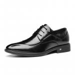 QIAONAI Туфли мужские черные - фото