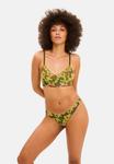 Бюстгальтер Understatement Underwired bra, Olive Abstract Floral/Mottled Olive - фото