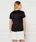 Атласная блузка Regular fit Liu Jo, черный - фото 3