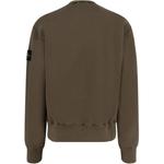 Свитер с круглым вырезом STONE ISLAND, зеленый - фото 3