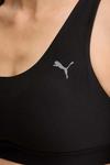 Спортивный бюстгальтер Puma, черный - фото 4