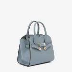 Сумка Milano Micro с двумя ручками Valextra, цвет Niagara Blue - фото 4