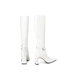 Высокие ботинки до колена 8см women's Hoov, черный - фото 6