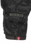 Шорты Alpha Industries CAMO, Black Camo/Black - фото 3