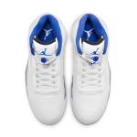 Кроссовки 5 ретро Air Jordan, белый - фото 4