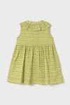 Детское хлопковое платье Mayoral, зеленый - фото 2