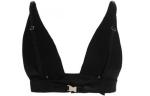 Бюстгальтер женский Prada с логотипом, черный - фото 2