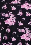Платье Zizzi Day dress, Black W Pink Flower/Mottled Black - фото 6