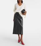 Кашемировый свитер Lisa Yang, Cream brushed - фото 2