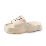 Шлепанцы женские Run Manner, бежевый - фото