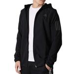 Куртка adidas Woven hooded Sports Tops Jacket Black, черный - фото 3