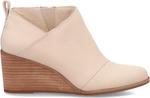 Женские ботинки TOMS Marta, Beige Leather - фото 2