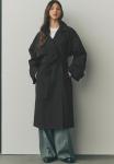Пальто-тренч Next, черный - фото 5