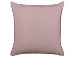 Подушка Beliani 2 шт ROMNEYA, 45x45x45 см, розовый - фото 3