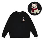 Adidas Свитшот унисекс черный - фото