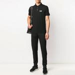 Футболка поло мужская черная EA7 EMPORIO ARMANI - фото 5