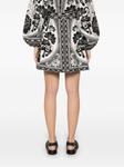 FARM Rio юбка мини Flower Leopard, белый - фото 4