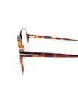 Очки с геометрической оправой TOM FORD Eyewear, коричневый - фото 3