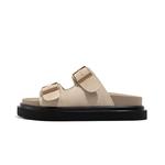 Шлепанцы женские хаки Old Meow - фото