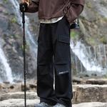 Утепленные повседневные брюки Unisex Jeep с подкладкой из флиса с кленовым листом - фото 8