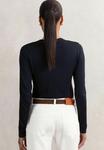 Топ Reiss Long sleeved top, Navy/Blue - фото 2