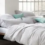 Комплект постельного белья Elegante, белый - фото