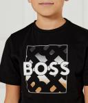 Футболка Boss Kidswear Regular Fit, черный - фото 4