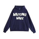 WAITINGWAVE Толстовка унисекс, Черный - фото