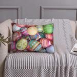 Pevtufa Чехлы на подушки с принтом пасхальных яиц Easter Eggs - фото 7