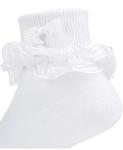 Упаковка из 3 декоративных носков для маленьких и больших девочек Trimfit, белый - фото 10